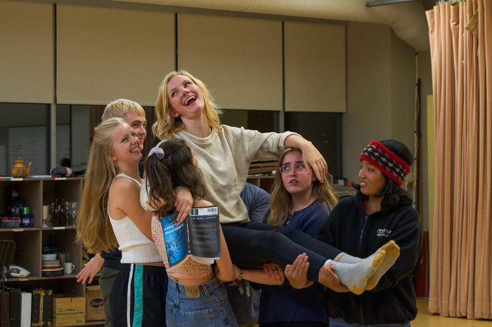 Luther students rehearse for the upcoming production of "A Midsummer Night's Dream"
