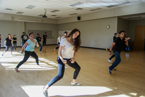 Evidence Dance Company held a masterclass for Luther students interested in hip hop dance.