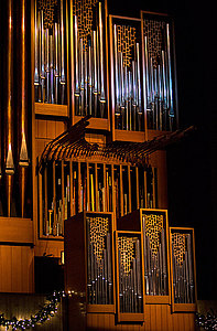Rost Memorial Organ located in the Center for Faith and Life.