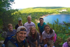 Luther Environmental Studies students explore the outdoors.