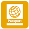 Icon of a passport.